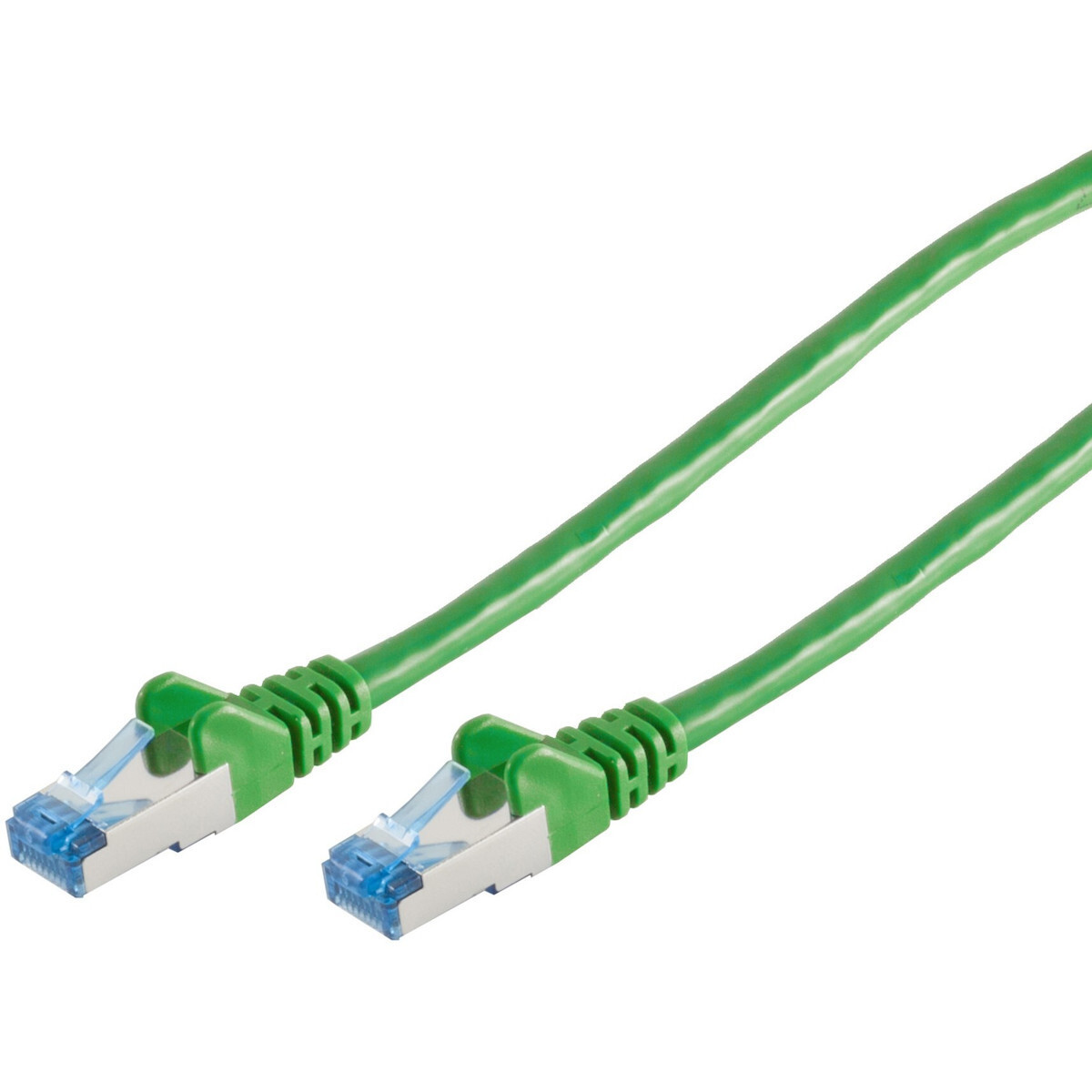 S/FTP Cat.6a Καλώδιο Δικτύου Ethernet 0.25m Πράσινο 1τμχ