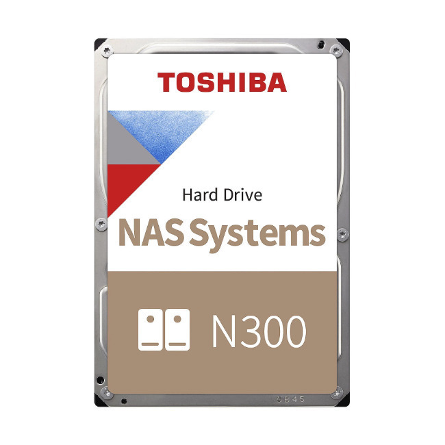 Toshiba N300 4TB HDD Σκληρός Δίσκος 3.5" SATA III 7200rpm με 512MB Cache για NAS HDWG740EZSTC