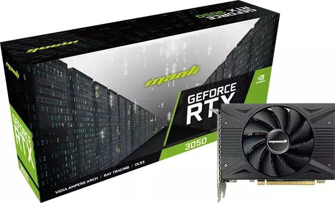 Manli GeForce RTX 3050 6GB Single