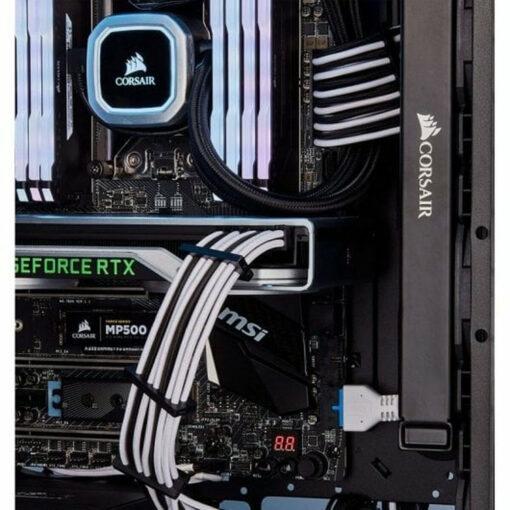 Corsair 6+2 Pin PCIe - 8-Pin PCIe Cable 0.75m Μαύρο (CP-8920243) - Image 3