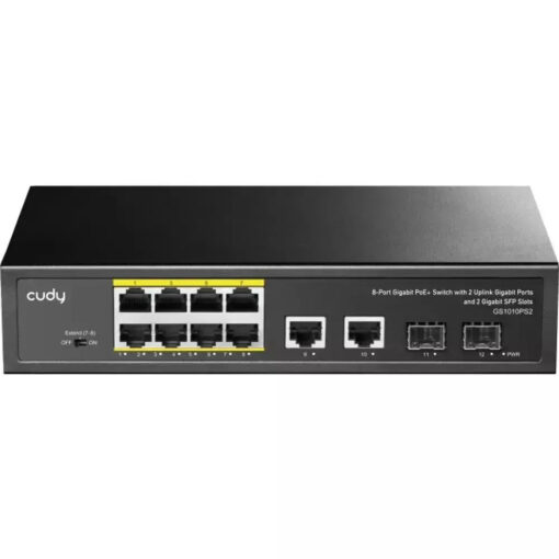 Cudy GS1010PS2 Unmanaged L2 PoE+