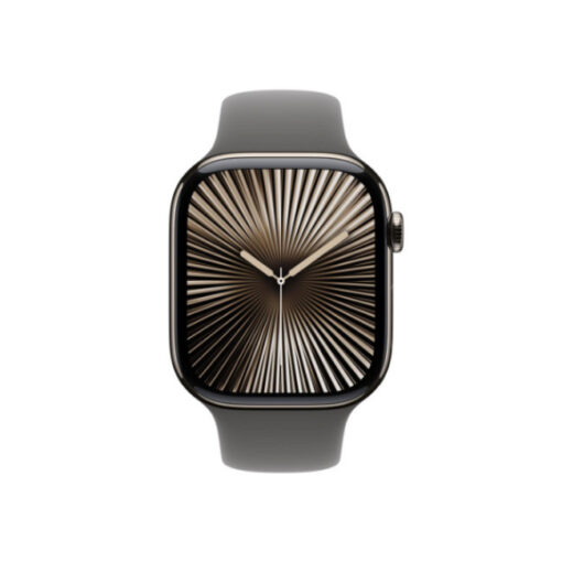 Apple Watch Series 10 Cellular 46mm Stone Grey Sport Band