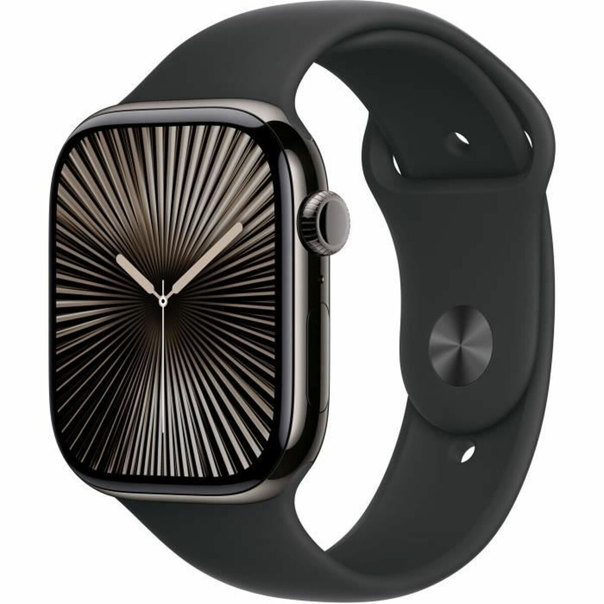 Apple Watch Series 10 Cellular 46mm Slate - Black Sport Band – S/M