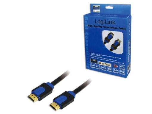 LogiLink CHB1101 HDMI 1.4 HDMI male - HDMI male 1m Μαύρο (CHB1101) - Image 2