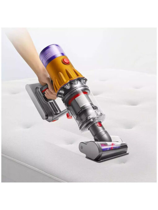 Dyson V12 Detect Slim Absolute (2023) Επαναφορτιζόμενη Stick Yellow/Iron/Nickel - Image 2
