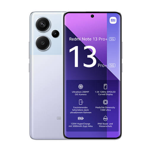 Xiaomi Redmi Note 13 Pro+ NFC 5G Dual SIM (12GB/512GB) Aurora Purple