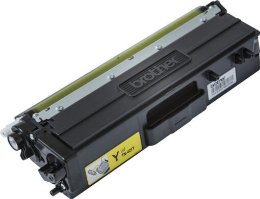 Brother TN-421Y Γνήσιο Toner Laser Εκτυπωτή Κίτρινο 1800 Σελίδων (TN-421Y)