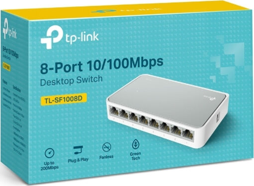 TP-LINK TL-SF1008D v11 Unmanaged L2 - Image 3