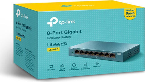 TP-LINK LS108G v1 Unmanaged L2 - Image 4