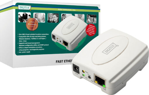 Digitus DN13003-2 Print Server Ethernet / USB - Image 2