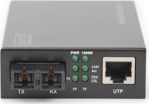 Digitus Gigabit Media Converter, RJ45 / SC - Image 3