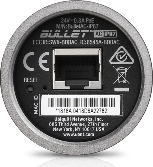 Ubiquiti Bullet AC Dual-Band IP67 Access Point Κεραίας BulletAC-IP67 AC-IP67 - Image 3