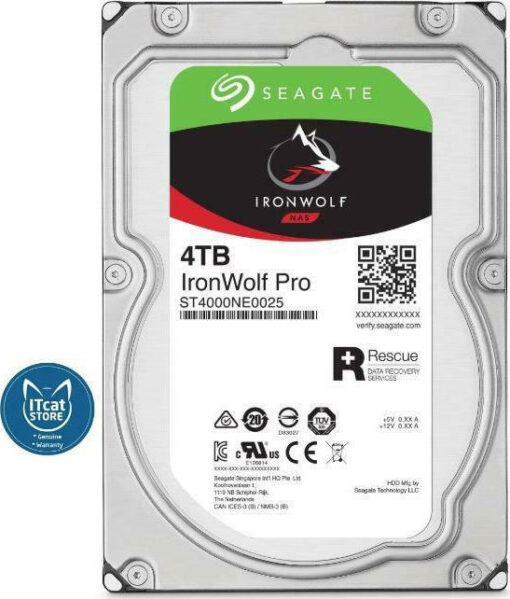 Seagate Ironwolf Pro 4TB 3.5" 7200rpm ST4000NE001 - Image 6