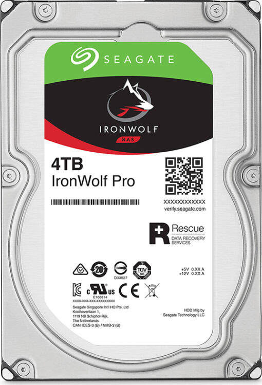 Seagate Ironwolf Pro 4TB 3.5" 7200rpm ST4000NE001 - Image 4