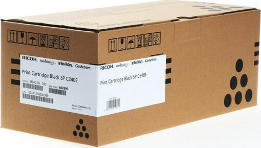 Ricoh SP C340E Γνήσιο Toner Laser Εκτυπωτή Μαύρο 5000 Σελίδων (407899)