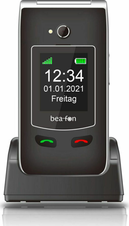 Bea-fon SL645 Plus Single SIM Κινητό με Κουμπιά Μαύρο