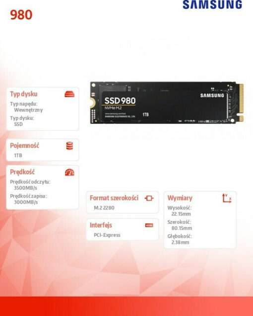 Samsung 980 1TB M.2 MZ-V8V1T0BW - Image 6
