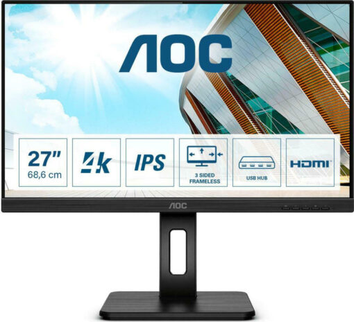 AOC U27P2 27" IPS 4K 3840x2160 - Image 3