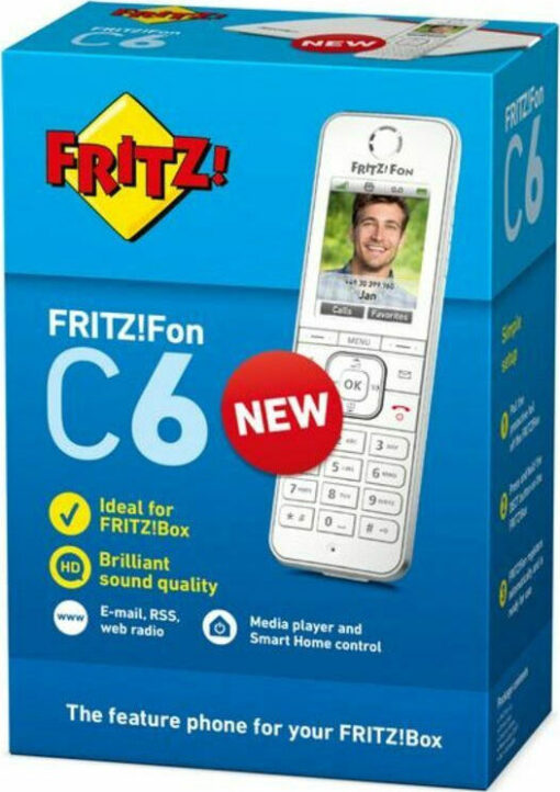 AVM FRITZ!Fon C6 (International) Ασύρματο Τηλέφωνο IP Λευκό - Image 6