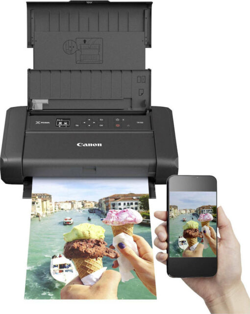 Canon Pixma TR150 with Battery Έγχρωμoς Εκτυπωτής Inkjet - Image 4