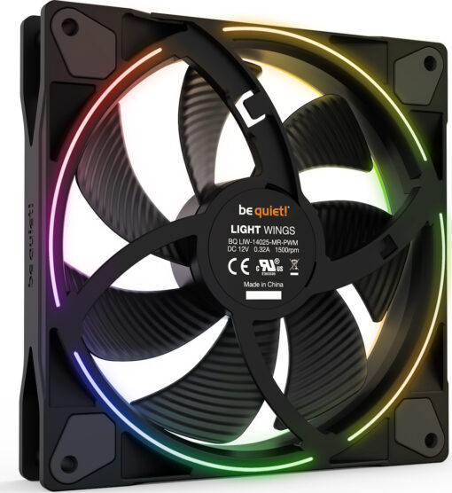 Be Quiet Light Wings Case Fan 140mm 3τμχ - Image 4
