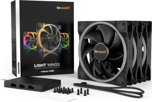 Be Quiet Light Wings Case Fan 140mm 3τμχ - Image 6