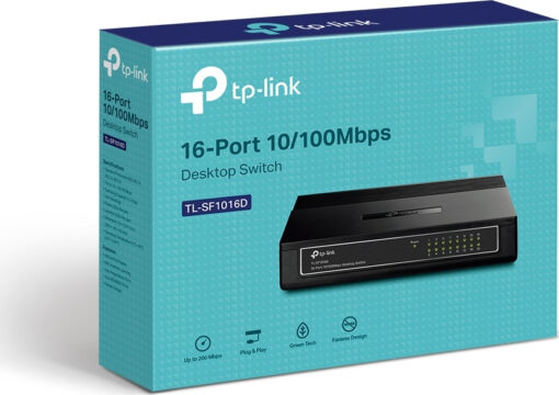 TP-LINK TL-SF1016D v7 Unmanaged L2 - Image 6