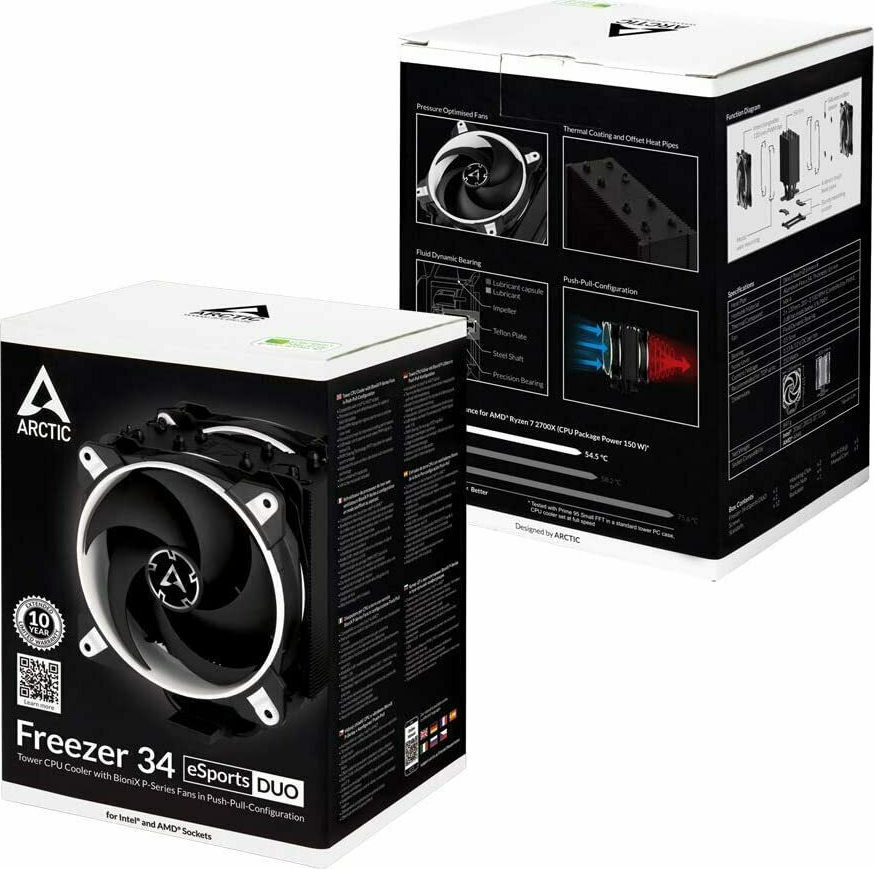 Arctic Freezer 34 eSports Duo Socket AM4/AM5/1200/115x - Image 5
