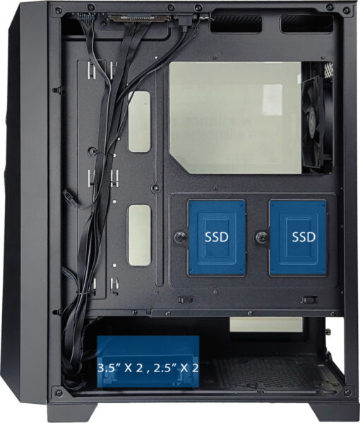 Xilence X712.RGB Gaming Midi Tower με Πλαϊνό Παράθυρο - Image 4
