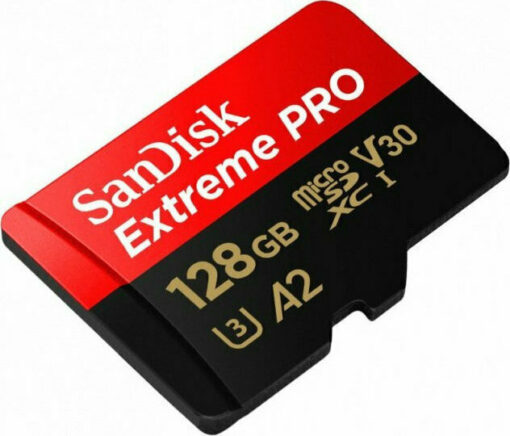 Sandisk Extreme Pro microSDXC 128GB Class 10 U3 V30 A2 UHS-I - Image 3