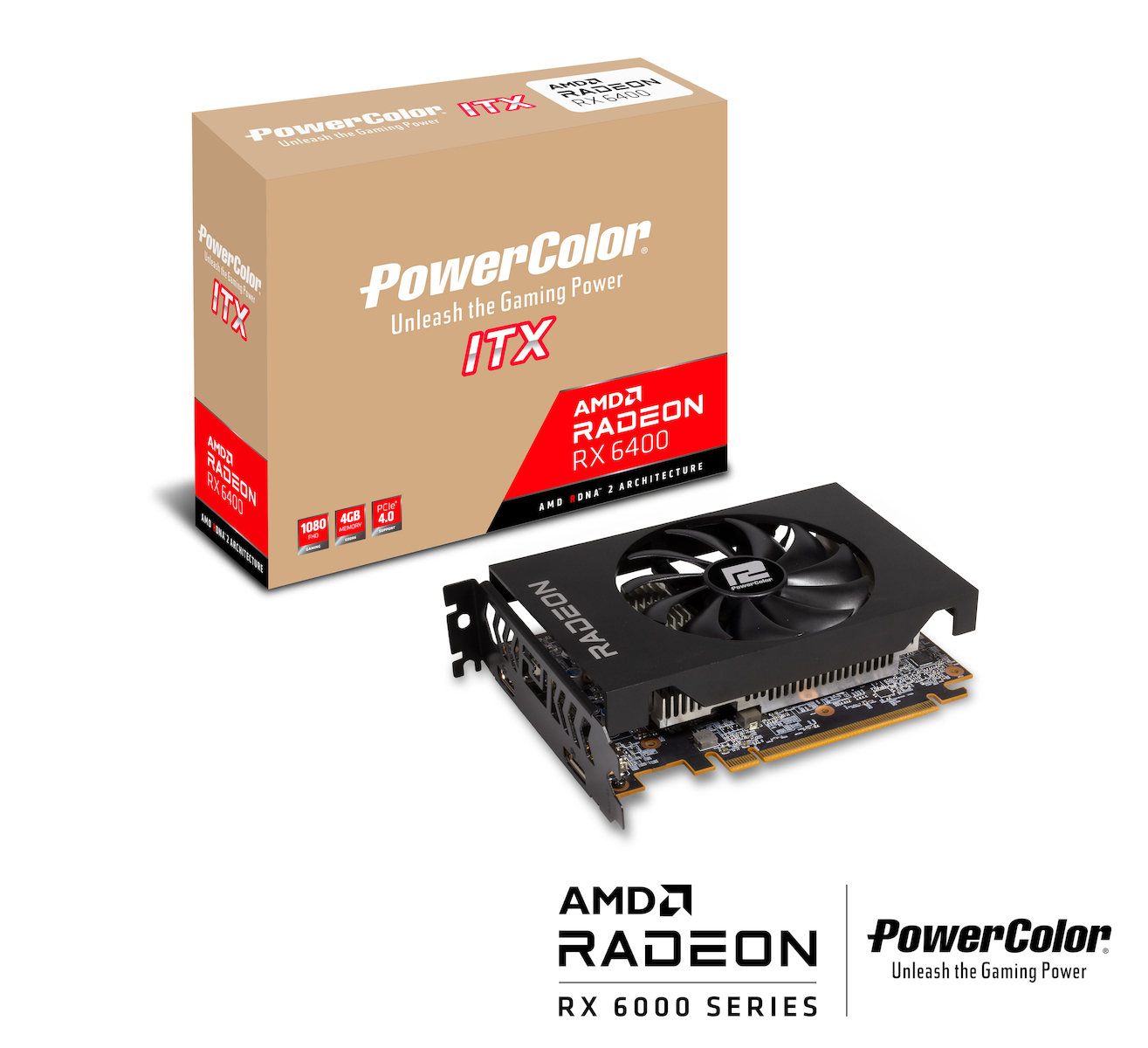 PowerColor Radeon RX 6400 4GB