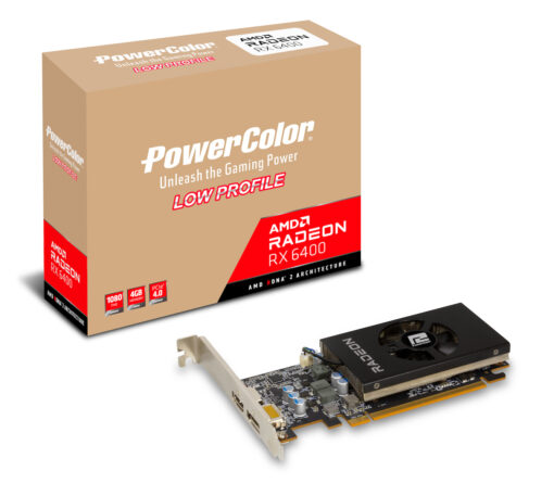 PowerColor Radeon RX 6400 4GB LP