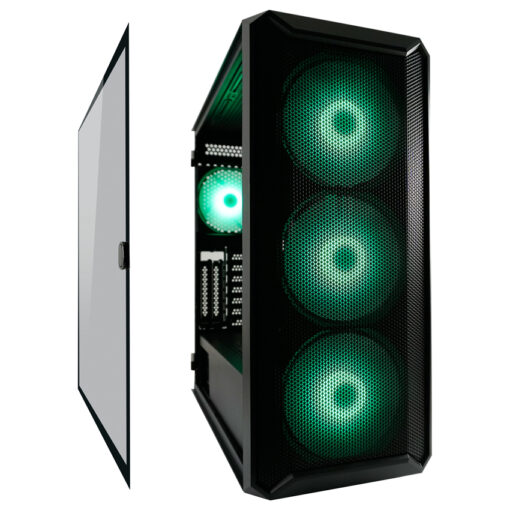 LC-Power Gaming 804B - Obsession_X Midi Tower με Πλαϊνό Παράθυρο - Image 4