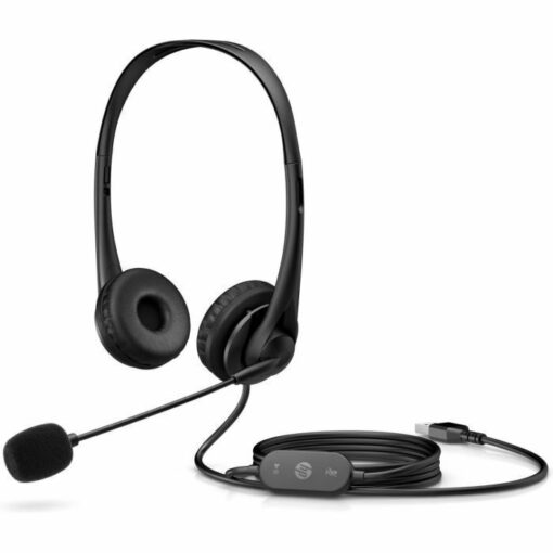 HP G2 On Ear Multimedia Ακουστικά με μικρόφωνο και σύνδεση USB-A - Image 5