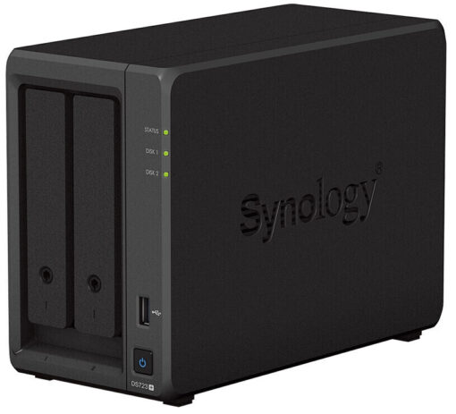 Synology DS723+ NAS με 2 θέσεις για HDD/M.2/SSD