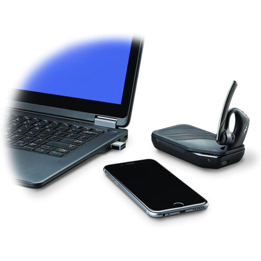 Plantronics Voyager 5200 UC Ασύρματα Ear-hook / In Ear Multimedia Ακουστικά με μικρόφωνο και σύνδεση NFC / Bluetooth - Image 3