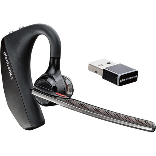 Plantronics Voyager 5200 UC Ασύρματα Ear-hook / In Ear Multimedia Ακουστικά με μικρόφωνο και σύνδεση NFC / Bluetooth