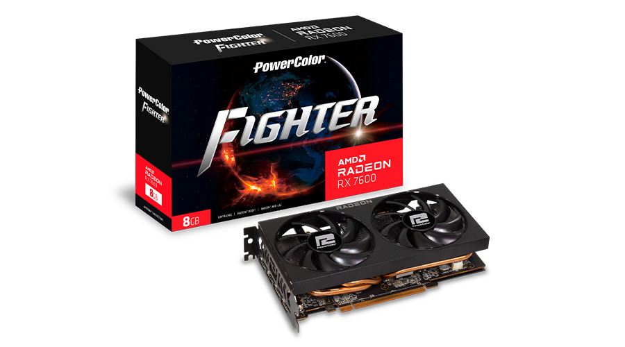 PowerColor Radeon RX 7600 8GB Fighter