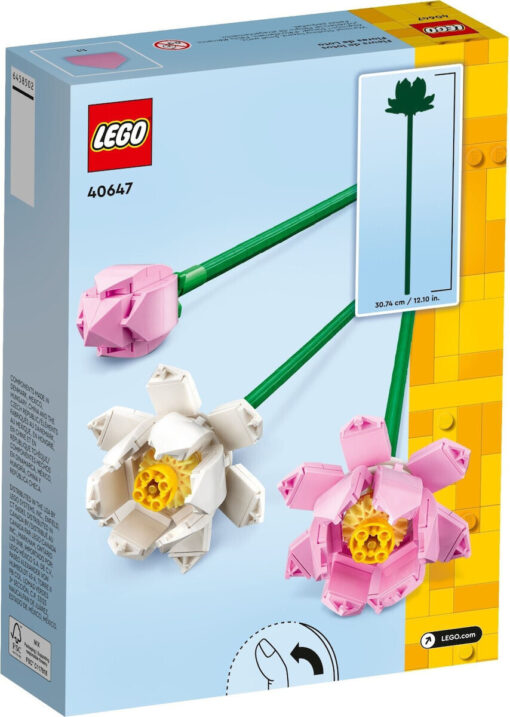 Lego Botanical Collection Lotus Flowers για 8+ Ετών 220τμχ - Image 4