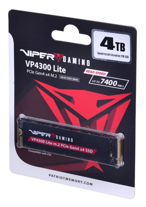 Patriot VP4300 Lite 4TB M.2 VP4300L4TBM28H - Image 3