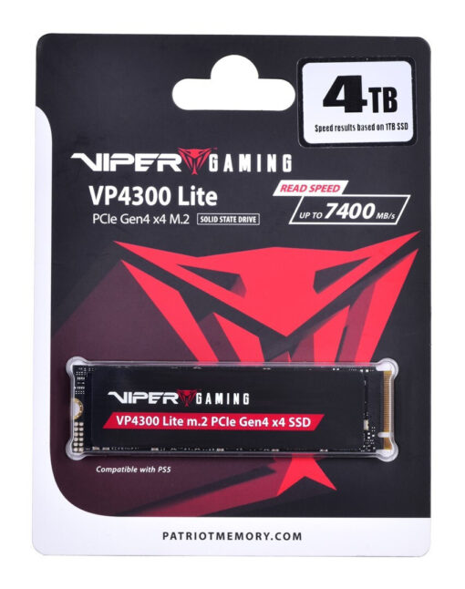 Patriot VP4300 Lite 4TB M.2 VP4300L4TBM28H - Image 2