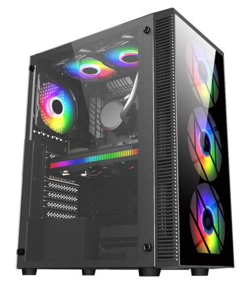 FSP/Fortron CMT192 Gaming Midi Tower με Πλαϊνό Παράθυρο - Image 2