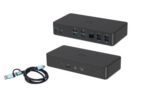 i-tec USB-C Docking Station με HDMI/DisplayPort 4K PD Ethernet (CADUAL4KDOCKPD2)