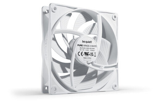 Be Quiet Pure Wings 3 Case Fan 120mm Λευκό - Image 2