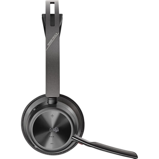 Poly Voyager Focus 2 UC M USB-C Ασύρματα On Ear Multimedia Ακουστικά με μικρόφωνο και σύνδεση Bluetooth / USB-C