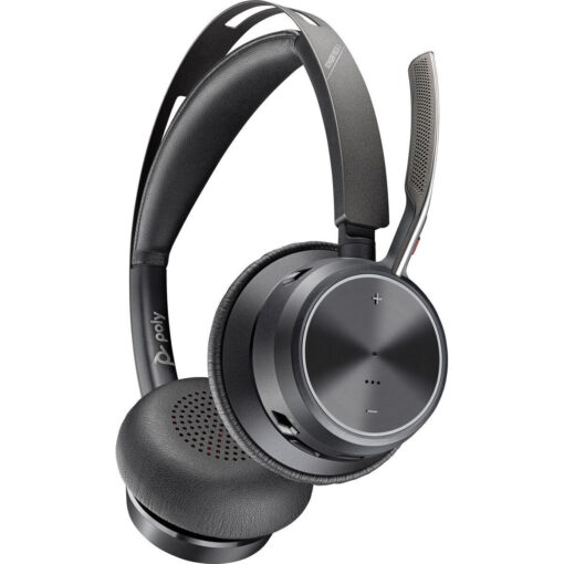 Poly Voyager Focus 2 UC M USB-C Ασύρματα On Ear Multimedia Ακουστικά με μικρόφωνο και σύνδεση Bluetooth / USB-C - Image 2