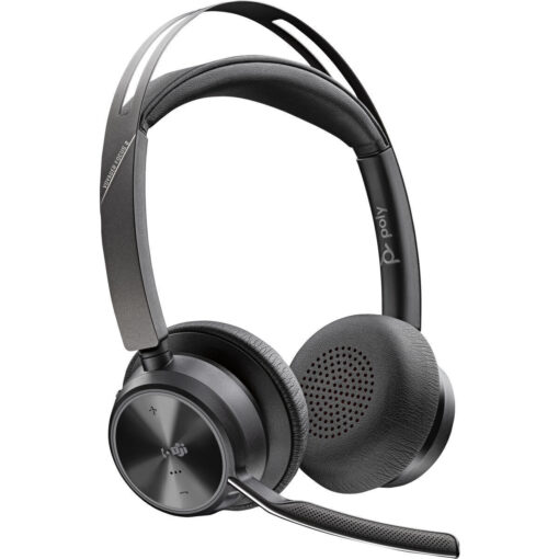 Poly Voyager Focus 2 UC M USB-C Ασύρματα On Ear Multimedia Ακουστικά με μικρόφωνο και σύνδεση Bluetooth / USB-C - Image 3