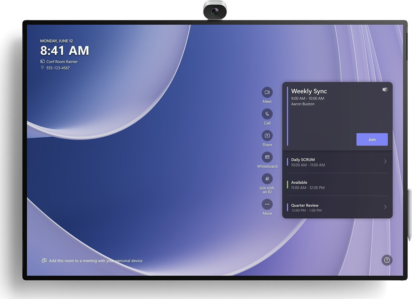 Microsoft VXV-00008 Public Display 50"
