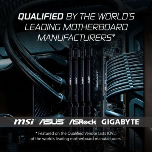 Kingston FURY Beast 64GB DDR5 με 2 Modules (2x32GB) - Image 2