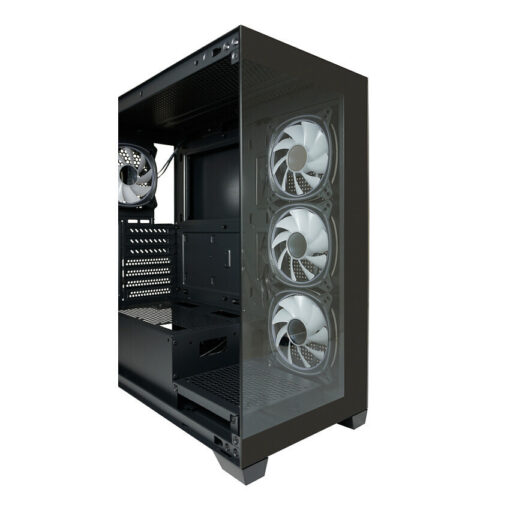 LC-Power Seamless_Pale_X Midi Midi Tower με Πλαϊνό Παράθυρο - Image 2
